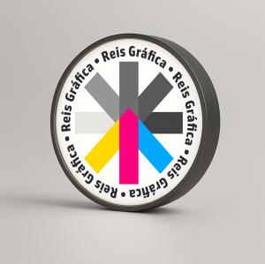 Luminosos Redondos PETG e ACRÍLICO     